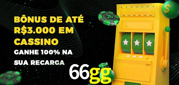 66gg melhor bônus de depósito